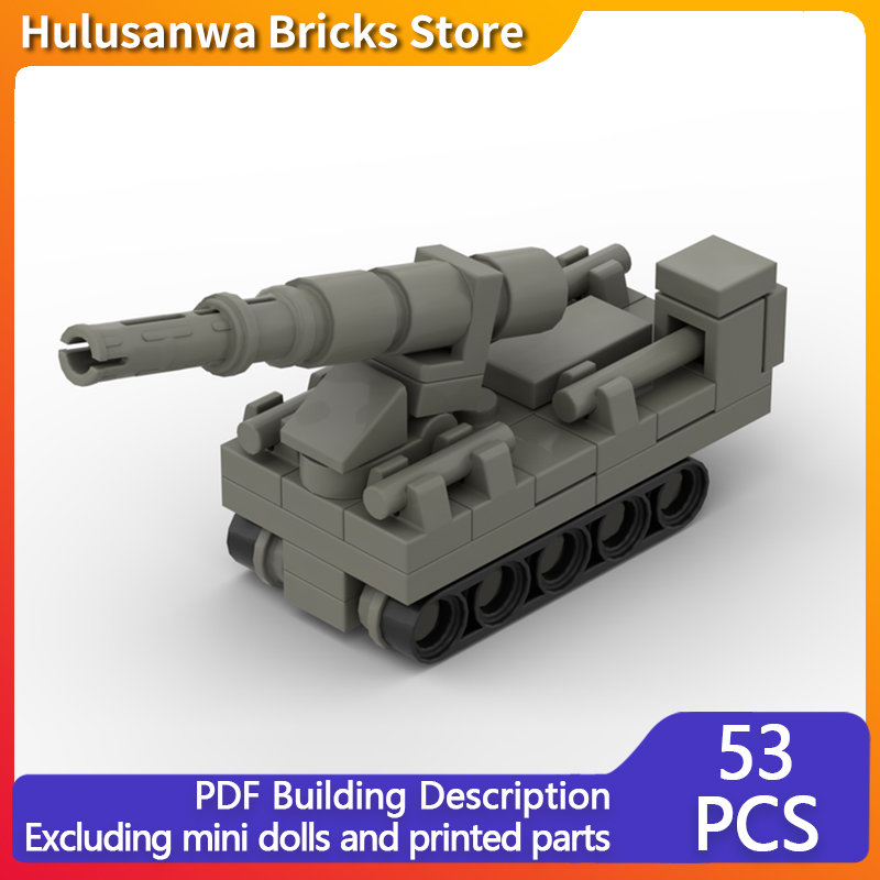 Lego Compatible Military Tank - Tanques Militares 194 GPF, Modelo MOC,