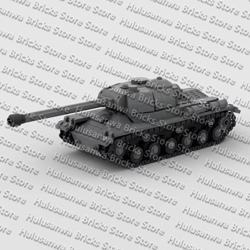 Lego Compatible Military Tank - Tanques Militares IS-2, Modelo MOC, Bloques