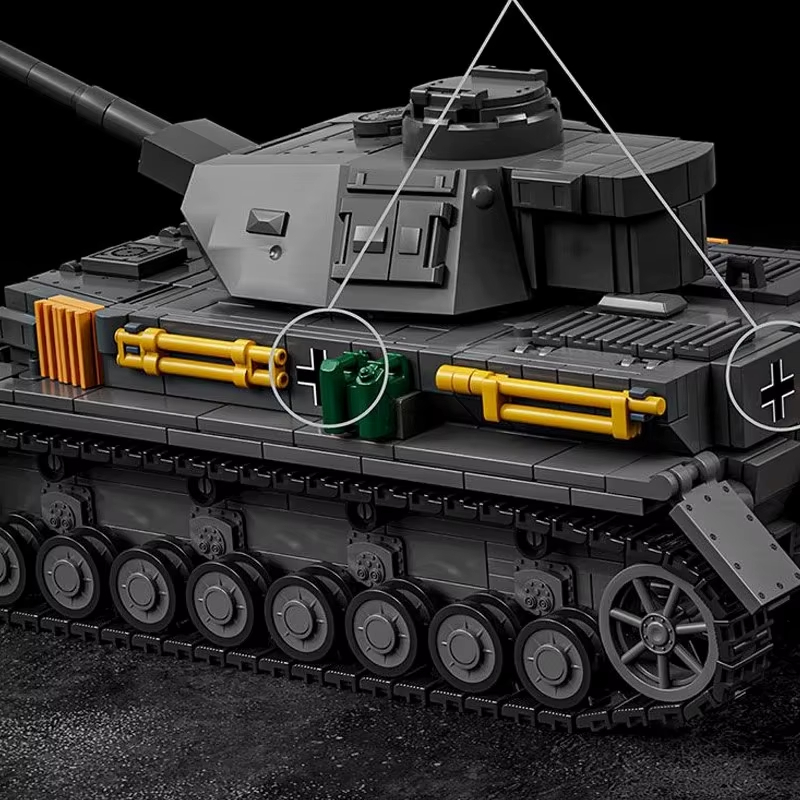 Set de Construcción de Tanque  - Lego Compatible Military Tank reseña y precio