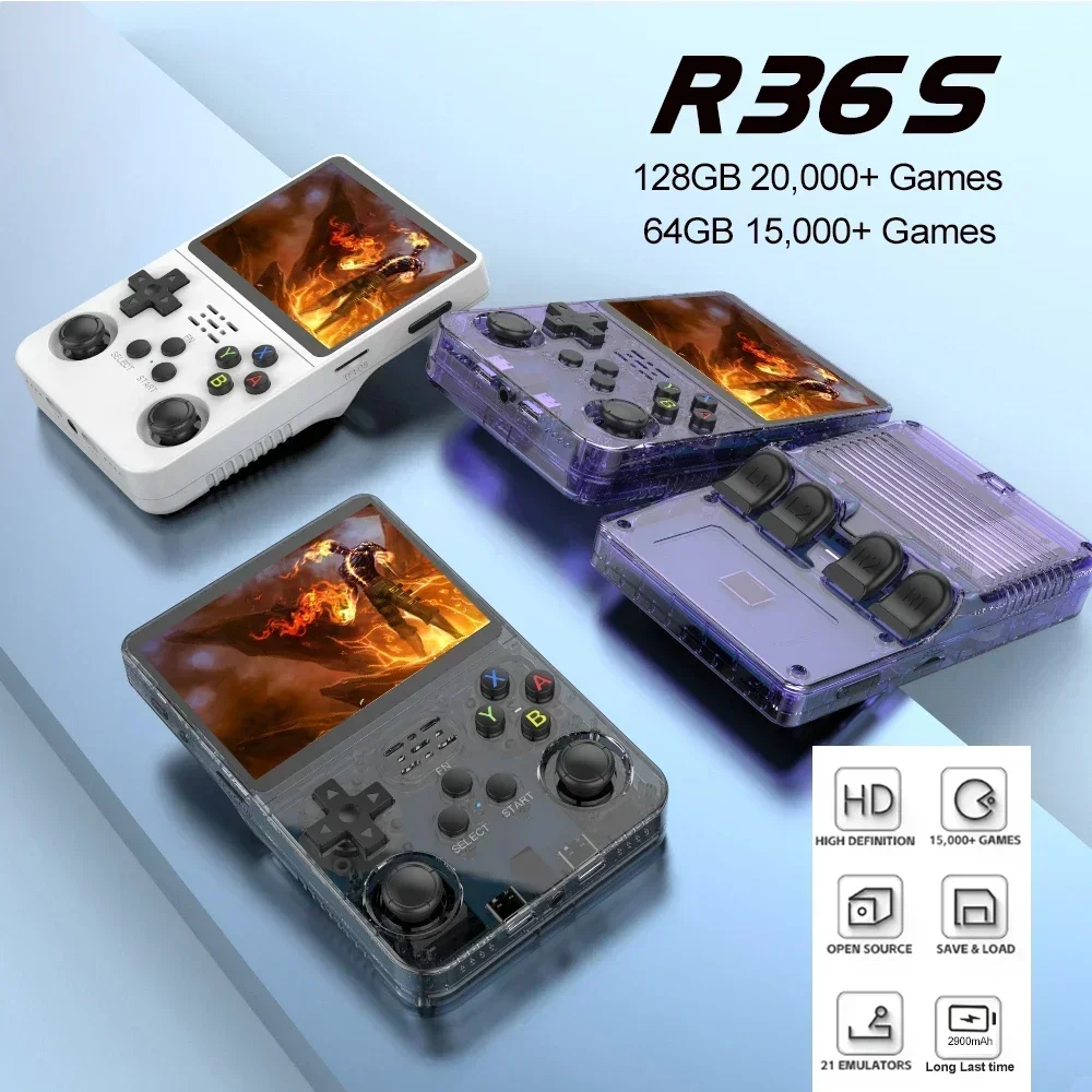 Consola de juegos portátil R36 - Retro Handheld Game Console R36S reseña y precio