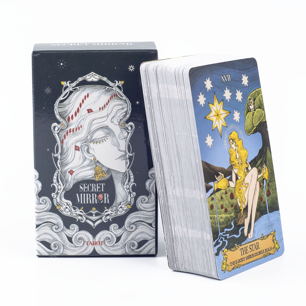 Cartas de Tarot Secret Mirror  - Tarot Cards Deck With Guidebook reseña y precio