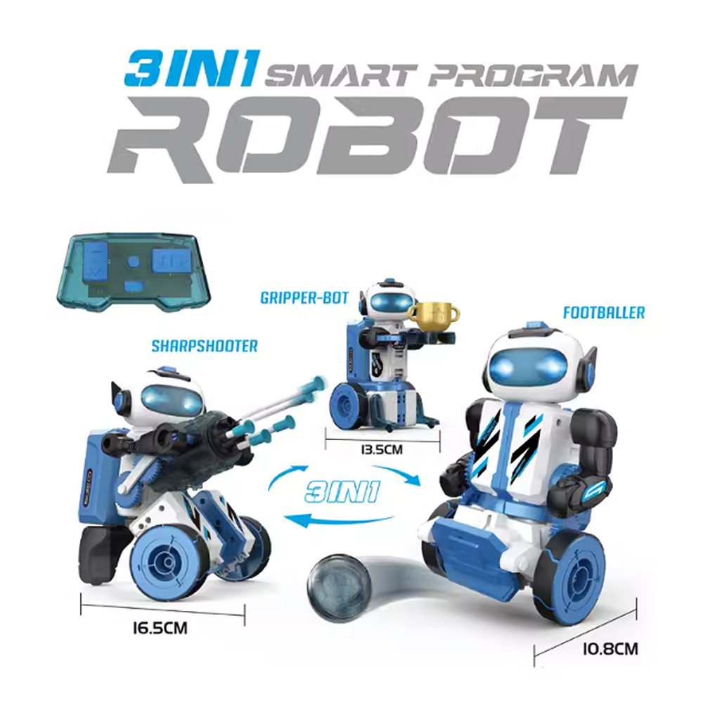 Juguetes STEM 4 en 1, Robot Es - Educational Toys reseña y precio